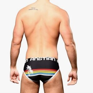 Andrew Christian Chillin Briefs Almost Naked Mens Small